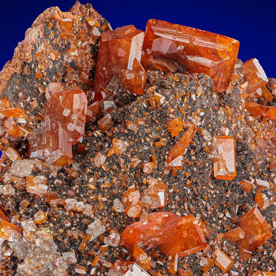 Wulfenite-Red Cloud Mine |  Silver District | La Paz Co. | Arizona | USA